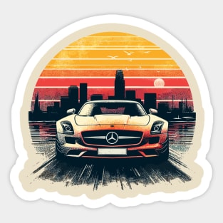 Mercedes Benz SLS AMG Sticker